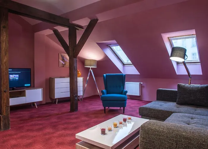 Spacious&Quiet Attic Flat in Centre + PARKING